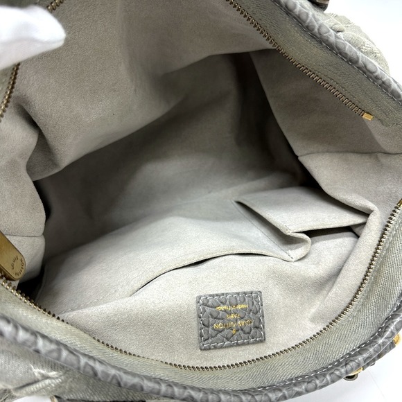 Louis Vuitton Denim NeoCabby MM Handbag Gray - Picture 8 of 9